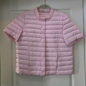 J McLaughlin pink puffer jacket